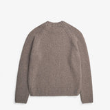 Norse Projects BIRGER WOOL RAGLAN, Walnut