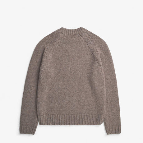 Norse Projects BIRGER WOOL RAGLAN, Walnut