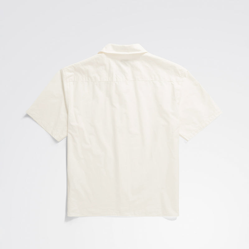 Norse Projects CARSTEN COTTON TENCEL SHIRT, Enamel White - Image 2
