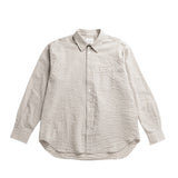 Norse Projects ESPEVIK OVERSIZED CHECK SHIRT, Natural Ecru