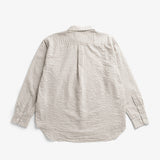 Norse Projects ESPEVIK OVERSIZED CHECK SHIRT, Natural Ecru