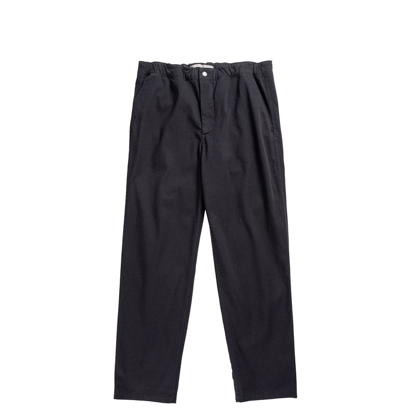 Norse Projects EZRA LIGHT STRETCH TROUSERS, Black