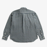 Norse Projects FALSTER HEAVY CHECK SHIRT, North Sea