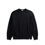 Norse Projects GILJA BRUSHED DIAGONAL COTTON SWEATSHIRT, Black