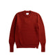 Norse Projects HENNING COTTON WOOL RIB SWEATER, Cowhide
