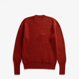 Norse Projects HENNING COTTON WOOL RIB SWEATER, Cowhide