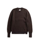 Norse Projects HENNING COTTON WOOL RIB SWEATER, Deepest Purple