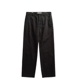 Norse Projects KORSHAVN BROKEN TWILL CHINO, Black