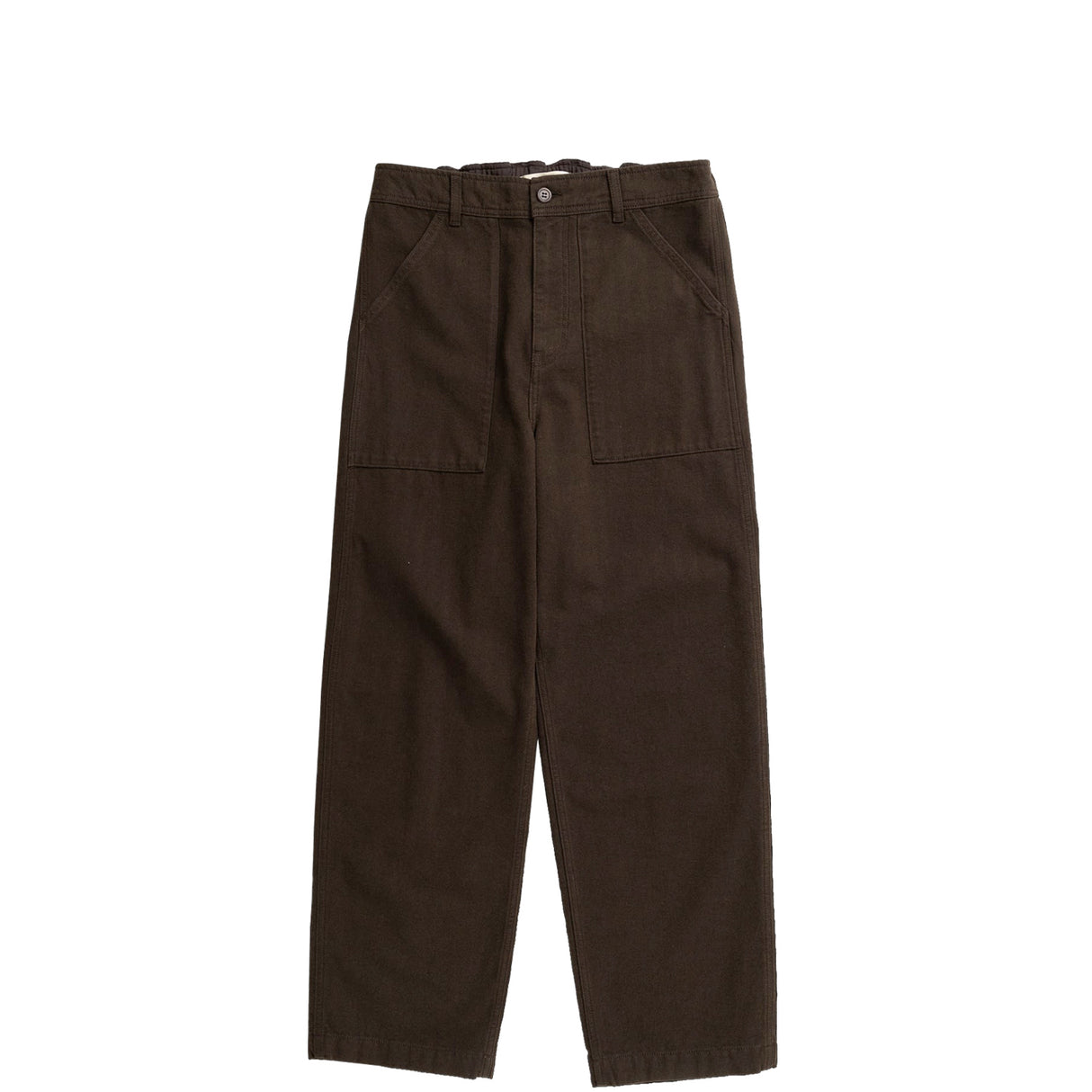 Norse Projects KVITFJELL RELAXED COTTON WOOL PANT, Delicioso Brown