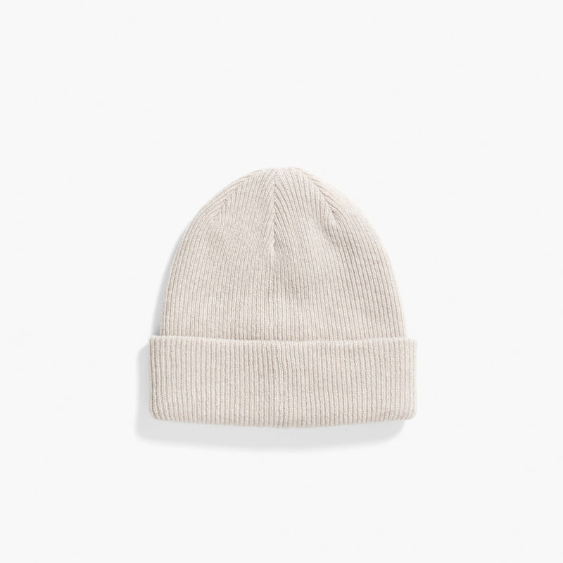 Norse Projects MERINO LAMBSWOOL BEANIE, Oatmeal