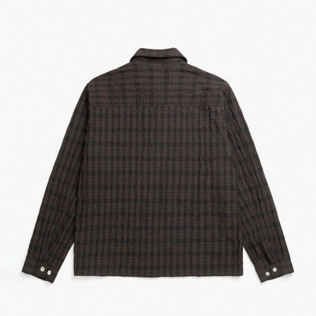 Norse Projects MOLS HUNTING CHECK SHIRT, Delicioso Brown