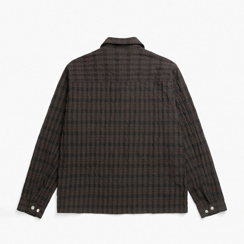 Norse Projects MOLS HUNTING CHECK SHIRT, Delicioso Brown
