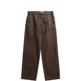 Norse Projects NORDMARKA BROKEN TWILL WIDE CHINO, Delicioso Brown