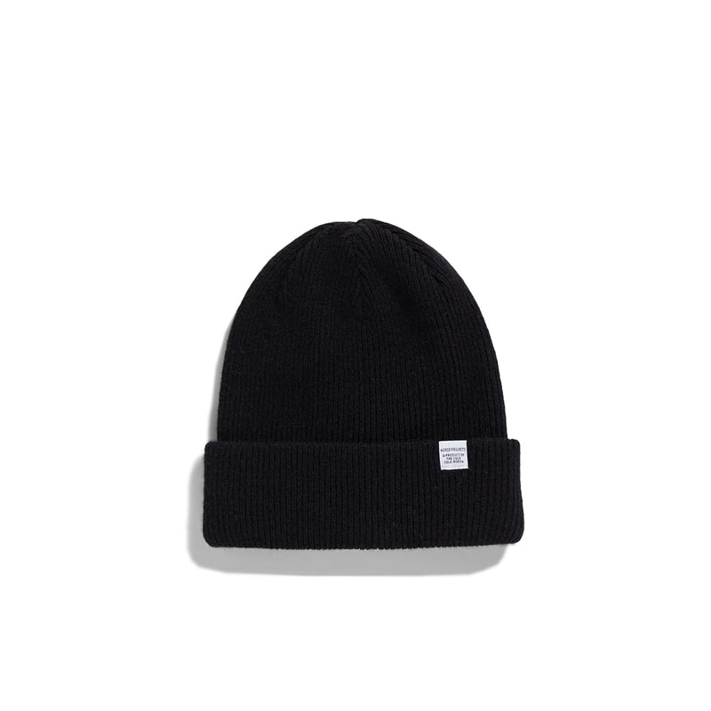 Norse Projects NORSE BEANIE, Black