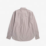 Norse Projects OLE OVERSIZE POPLIN CHECK SHIRT, Walnut