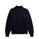 Norse Projects SAGVATNET WOOL ROLL NECK SWEATER, Dark Navy