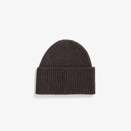 Norse Projects STANDARD MERINO LAMBSWOOL BEANIE, Heathland Brown