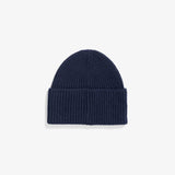 Norse Projects STANDARD MERINO LAMBSWOOL BEANIE, Navy