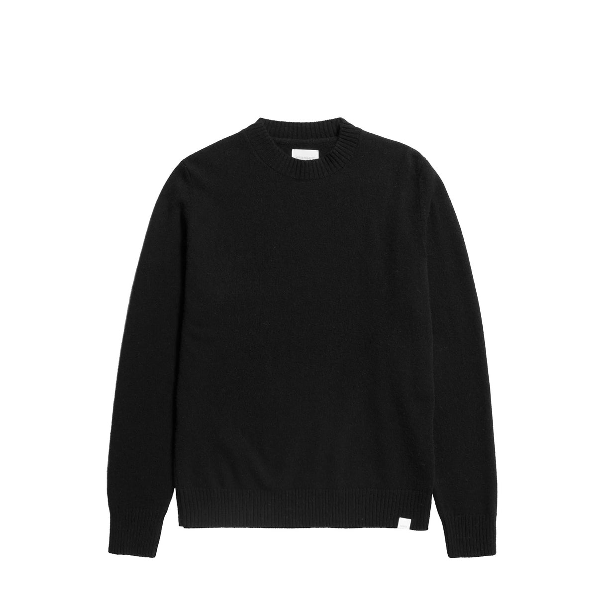 Norse Projects STANDARD MERINO LAMBSWOOL SWEATER, Black