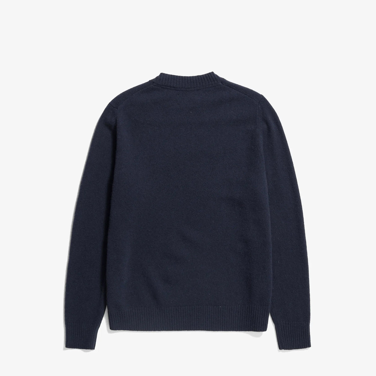 Norse Projects STANDARD MERINO LAMBSWOOL SWEATER, Dark Navy