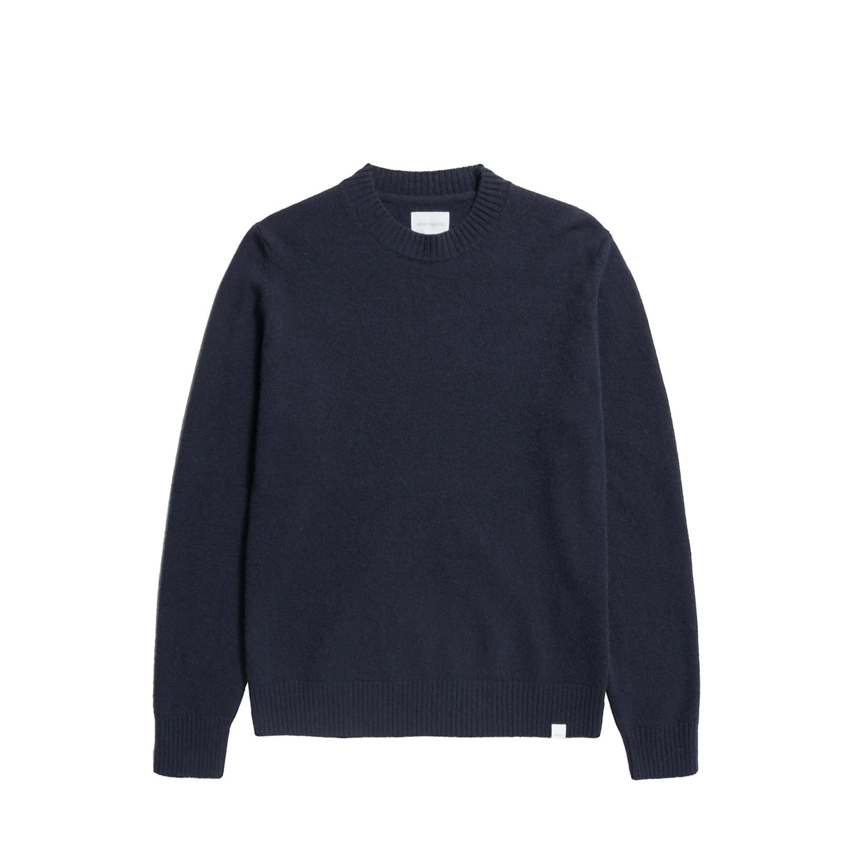 Norse Projects STANDARD MERINO LAMBSWOOL SWEATER, Dark Navy