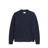 Norse Projects STANDARD MERINO LAMBSWOOL SWEATER, Dark Navy