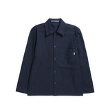 Norse Projects STANDARD TWILL OVERSHIRT, Dark Navy