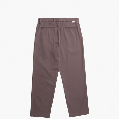 Norse Projects STANDARD WIDE CHINO, Seal Brown