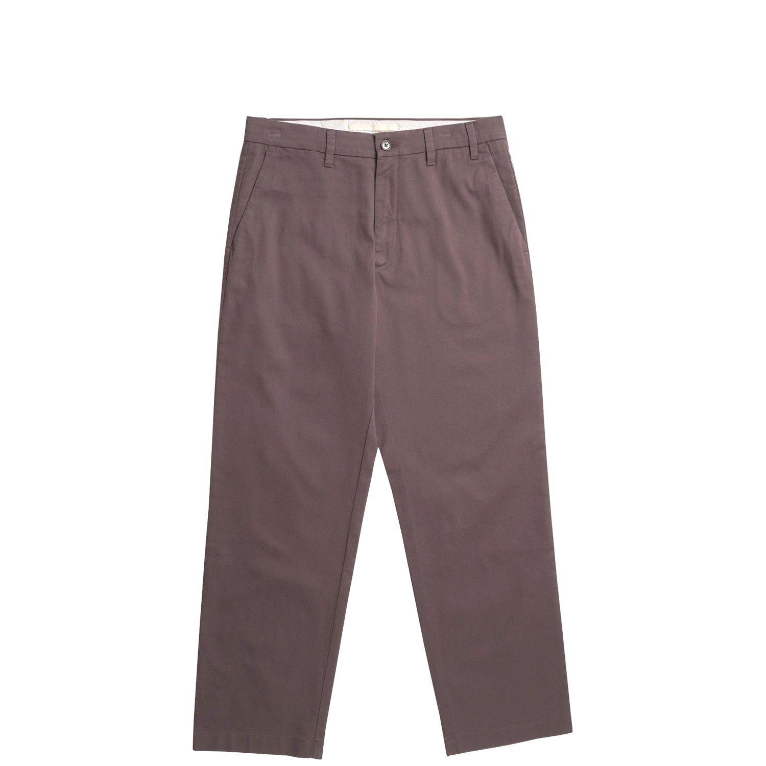 Norse Projects STANDARD WIDE CHINO, Seal Brown – Beamhill