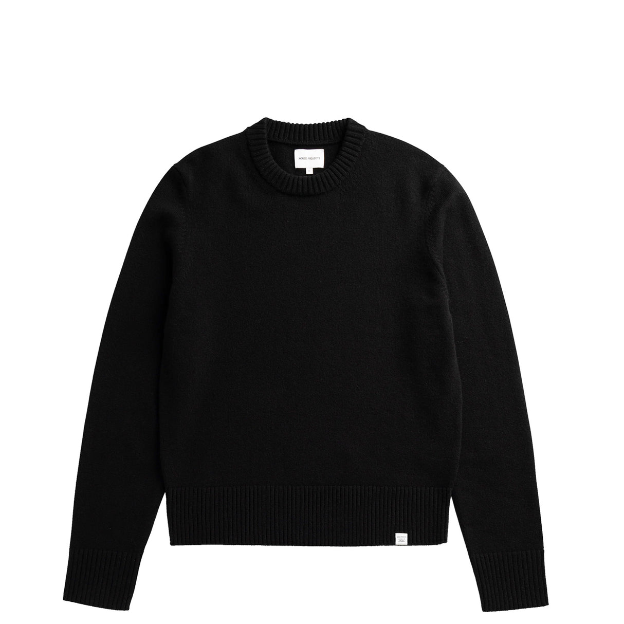Norse Projects STENSMARK MERINO LAMBSWOOL SWEATER, Black