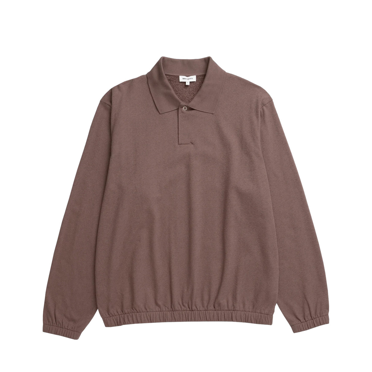 Norse Projects SYLANE RELAXED JERSEY POLO, Peppercorn