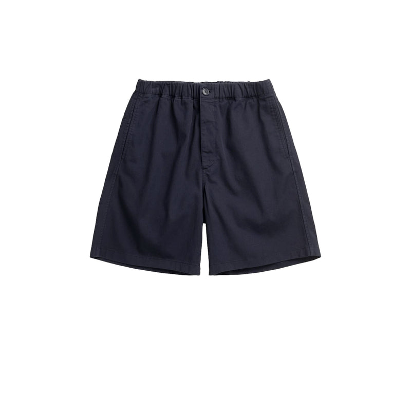 Norse Projects TRYSIL REGULAR STRETCH TWILL SHORTS, Dark Navy