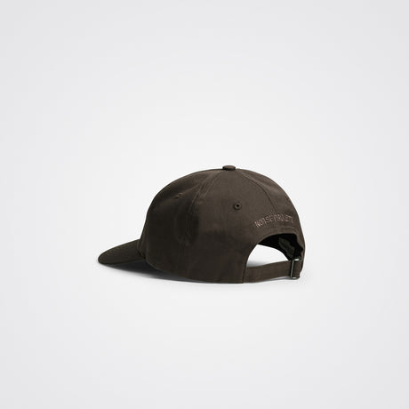 Norse Projects TWILL SPORTS CAP, Espresso