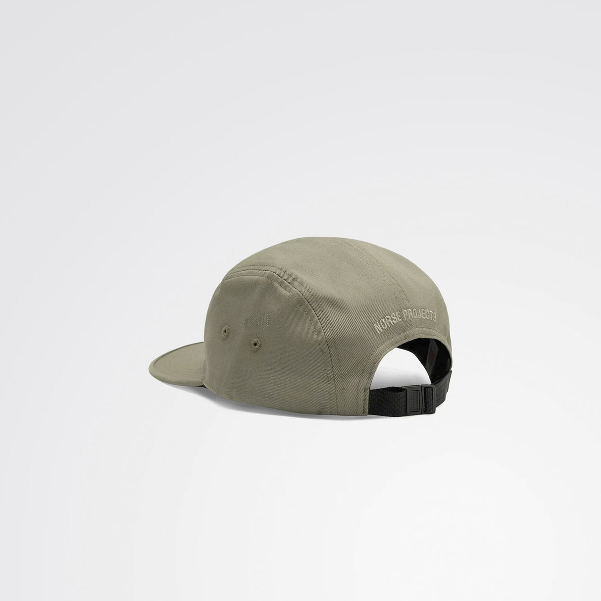 Norse Projects TWILL 5 PANEL CAP, Sediment Green