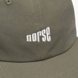 Norse Projects TWILL 6-PANEL CAP, Ivy Green