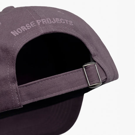 Norse Projects TWILL SPORTS CAP, Vintage Violet