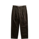Norse Projects VOLDA PLEATED COTTON TWILL TROUSER, Beech Green