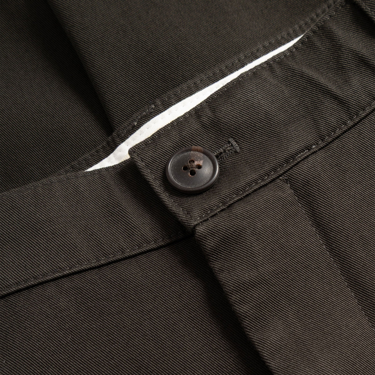 Norse Projects VOLDA PLEATED COTTON TWILL TROUSER, Beech Green