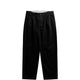 Norse Projects VOLDA PLEATED COTTON TWILL TROUSER, Black