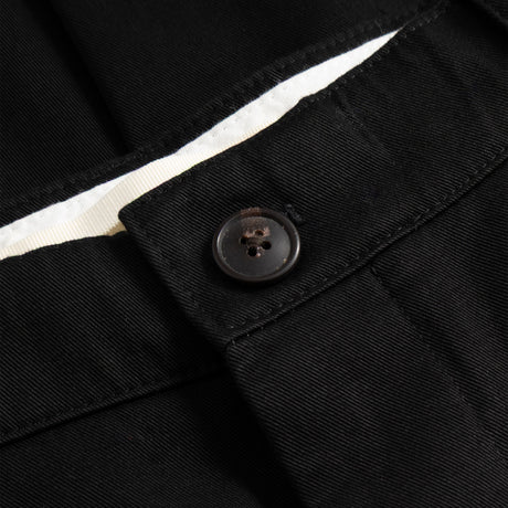 Norse Projects VOLDA PLEATED COTTON TWILL TROUSER, Black
