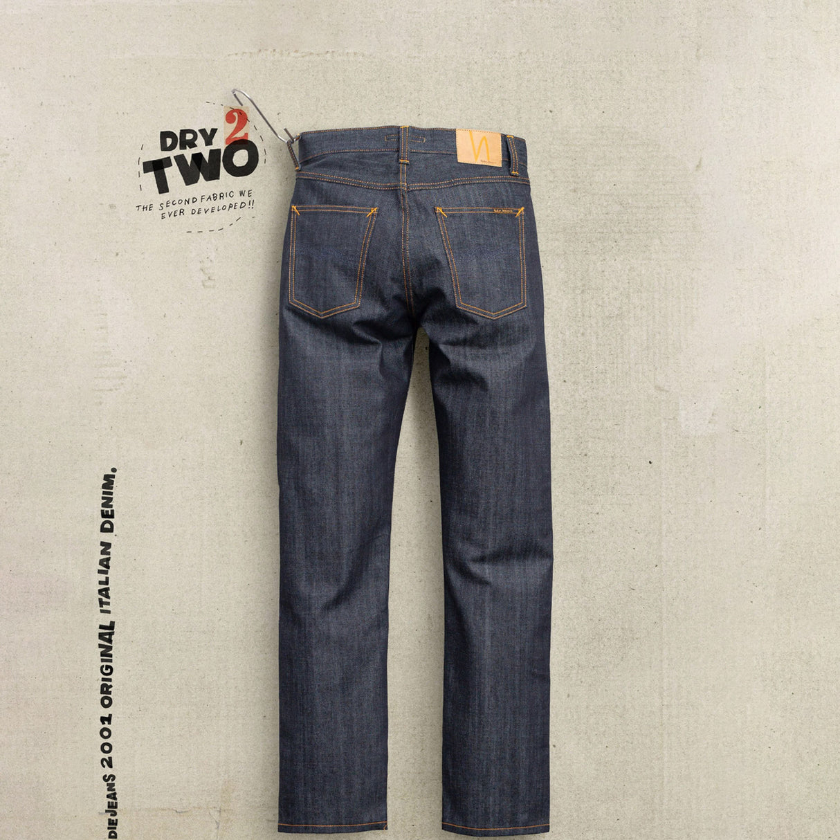 Nudie Jeans GRITTY JACKSON, Blue Dry Two