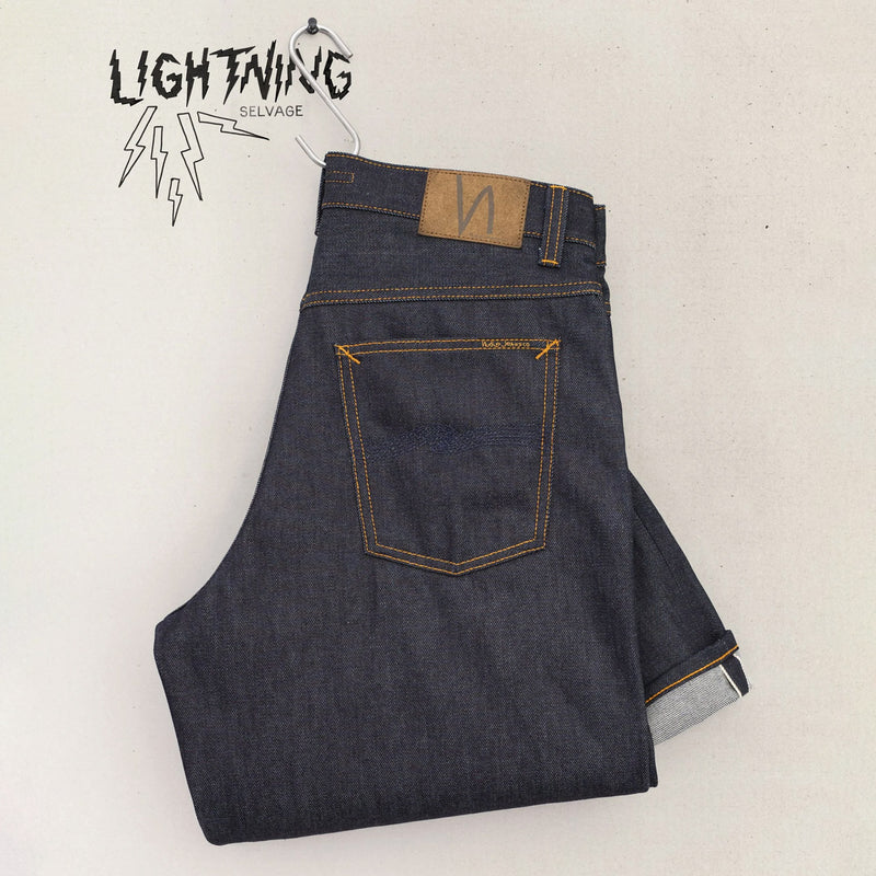 Nudie Jeans LOUD LARRY, Dry Lightning Selvage