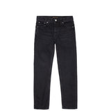 Nudie Jeans SOLID OLLIE, Black Steele