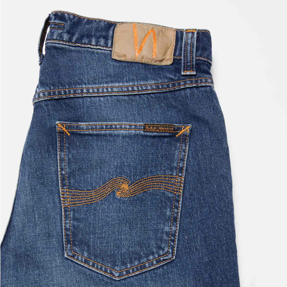 Nudie Jeans SOLID OLLIE, Wild Blue