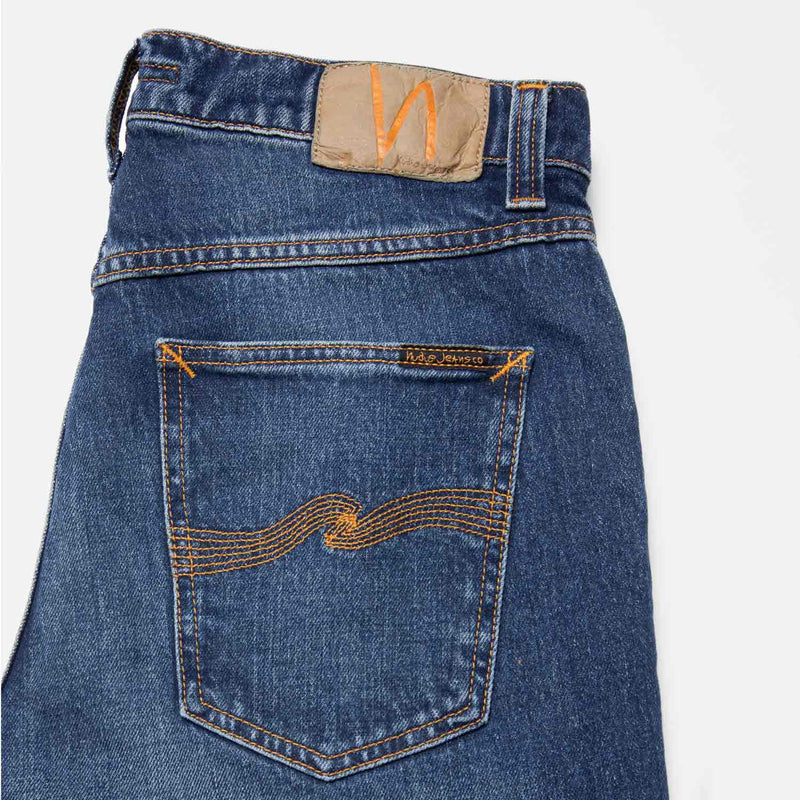 Nudie Jeans SOLID OLLIE, Wild Blue