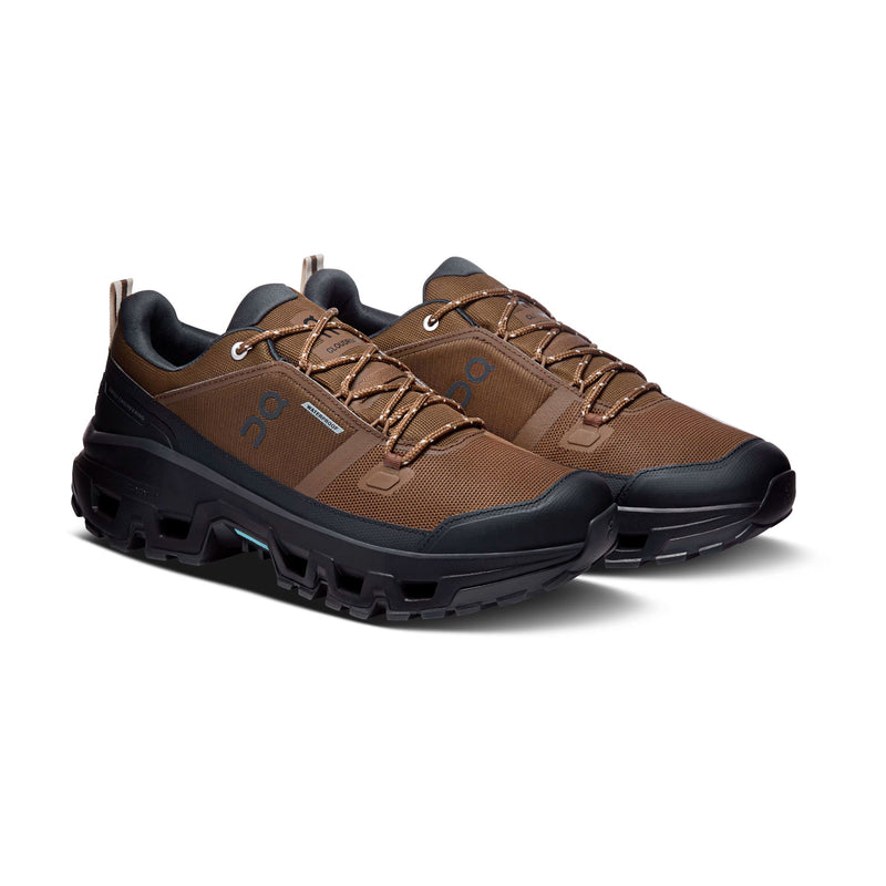 On M'S CLOUDROCK LOW WATERPROOF, Earth/Black