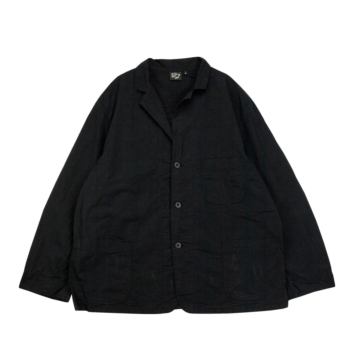 orSlow SIMPLE LIGHT JACKET, Black
