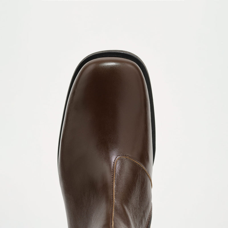 Our Legacy CAMION BOOT, Olive Leather