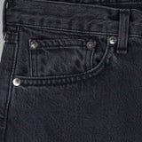 orSlow 101 DAD'S FIT DENIM PANTS, Black Denim Stone