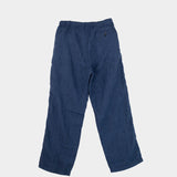 orSlow WIDE FIT NEW YORKER PANTS, Indigo Check